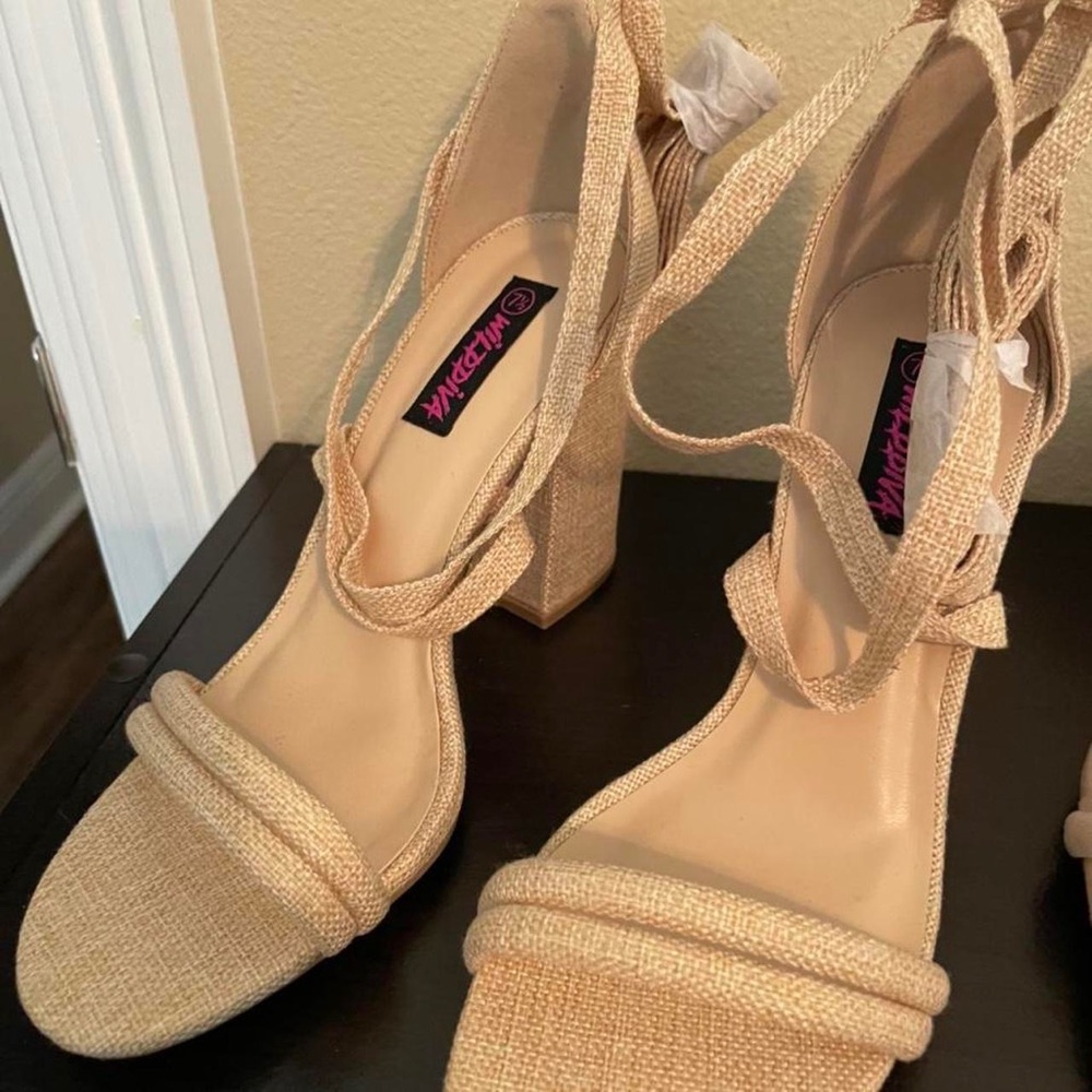 Miss Lola Tan heels. Never worn.